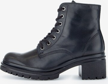 GABOR Lace-Up Ankle Boots in Black