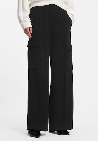 BOSS Regular Hose 'Tianamia' in Schwarz: Vorderseite