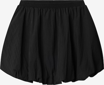 Kubota Rok 'Kubota Women's Puffball Baloon Skirt Tech' in Zwart: voorkant