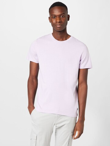 Coupe slim T-Shirt JACK & JONES en violet : devant