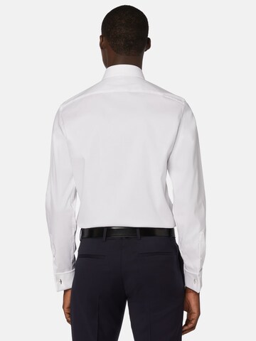 Coupe regular Chemise Boggi Milano en blanc