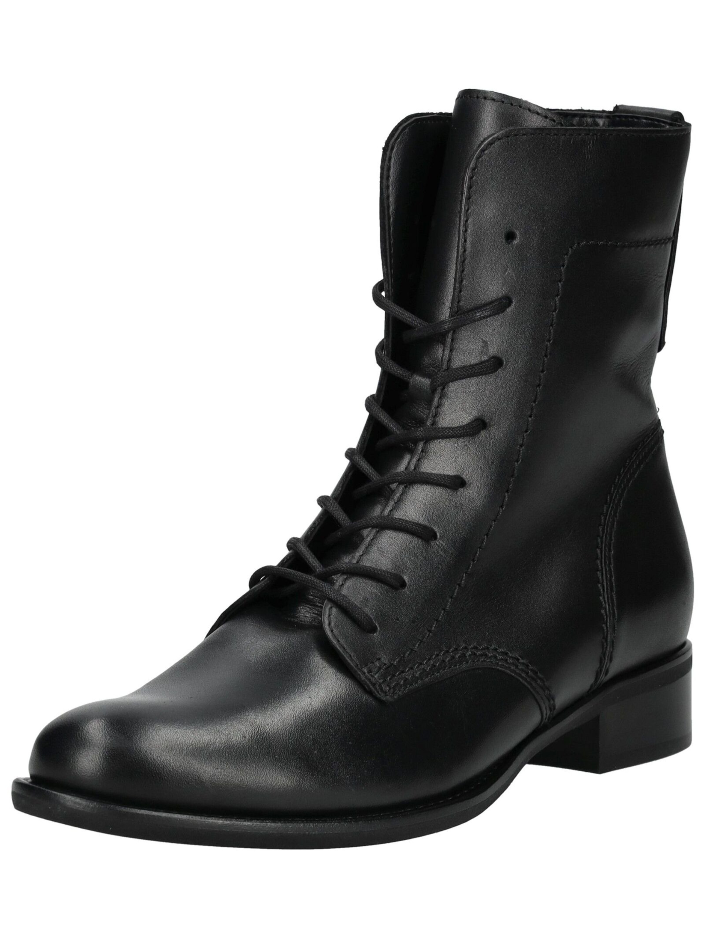 GABOR Bottines à lacets en noir, Vue avec produit