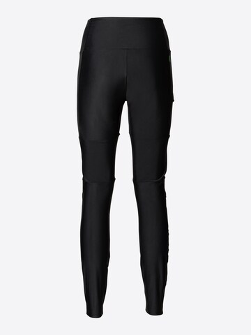 VAUDE Skinny Workout Pants 'Comyou' in Black