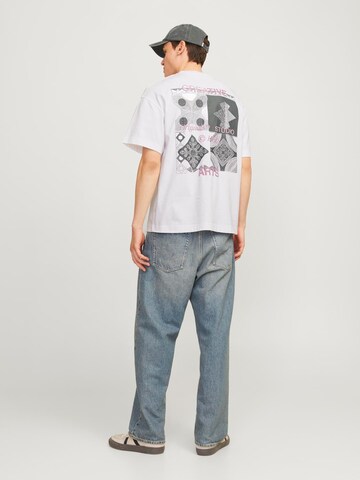 JACK & JONES Bluser & t-shirts 'JJJORNOHO' i hvid