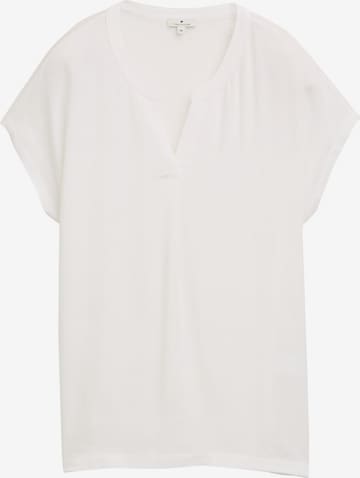 TOM TAILOR Bluse in Weiß: Vorderseite