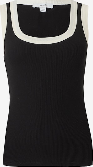 TOPSHOP Toppi 'RAJA' koossa XS värissä musta / valkoinen, Tuotenäkymä