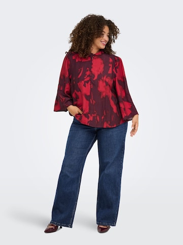 Chemisier 'CARCamille' ONLY Carmakoma en rouge