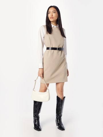 COMMA Jurk in Beige