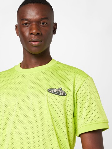 T-Shirt 'CLOVEN TONGUES' Grimey en vert