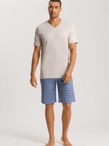 Hanro Pyjama  ' Night & Day ' in Blau