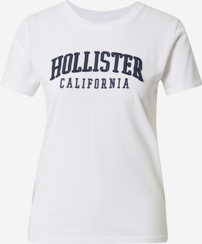 HOLLISTER Tričko - námornícka modrá / biela, Produkt