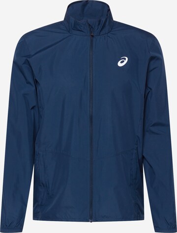 ASICS - Chaqueta deportiva en azul: frente