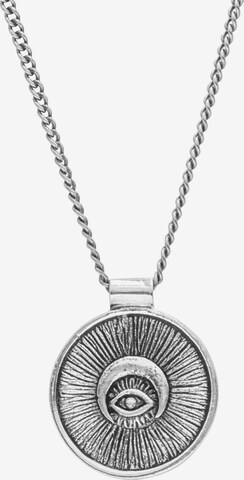 Haze&Glory Ketting 'Sun' in Zilver: voorkant