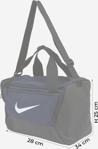 NIKE Športová taška 'Brasilia 9.5' - Modrá