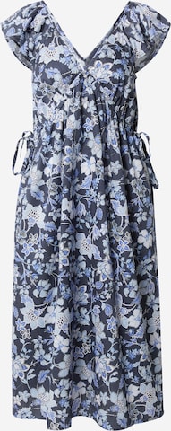 GAP Φόρεμα 'FLUTTER' σε μπλε: μπροστά