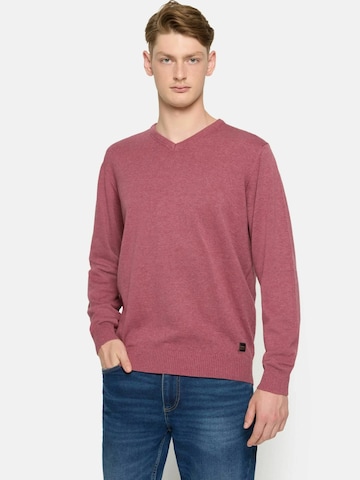 Pullover 'Vern' di Signal in rosso: frontale