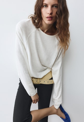 Pull&Bear Majica | bela barva: sprednja stran