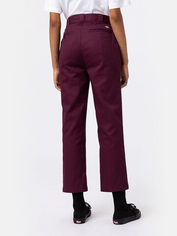 DICKIES Tapered Housut 'PHOENIX' värissä lila