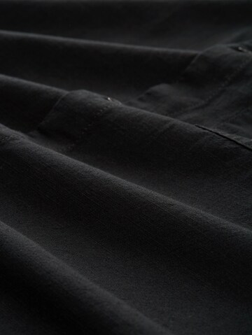 Coupe regular Chemise TOM TAILOR DENIM en noir