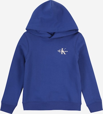 Calvin klein blue sweatshirt discount