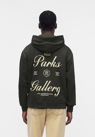 Only & Sons Sweatshirt 'ONSPARKS GALLERY' in Grijs: voorkant