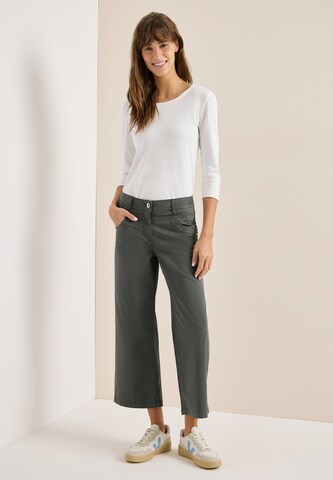CECIL Wide leg Pants in Green