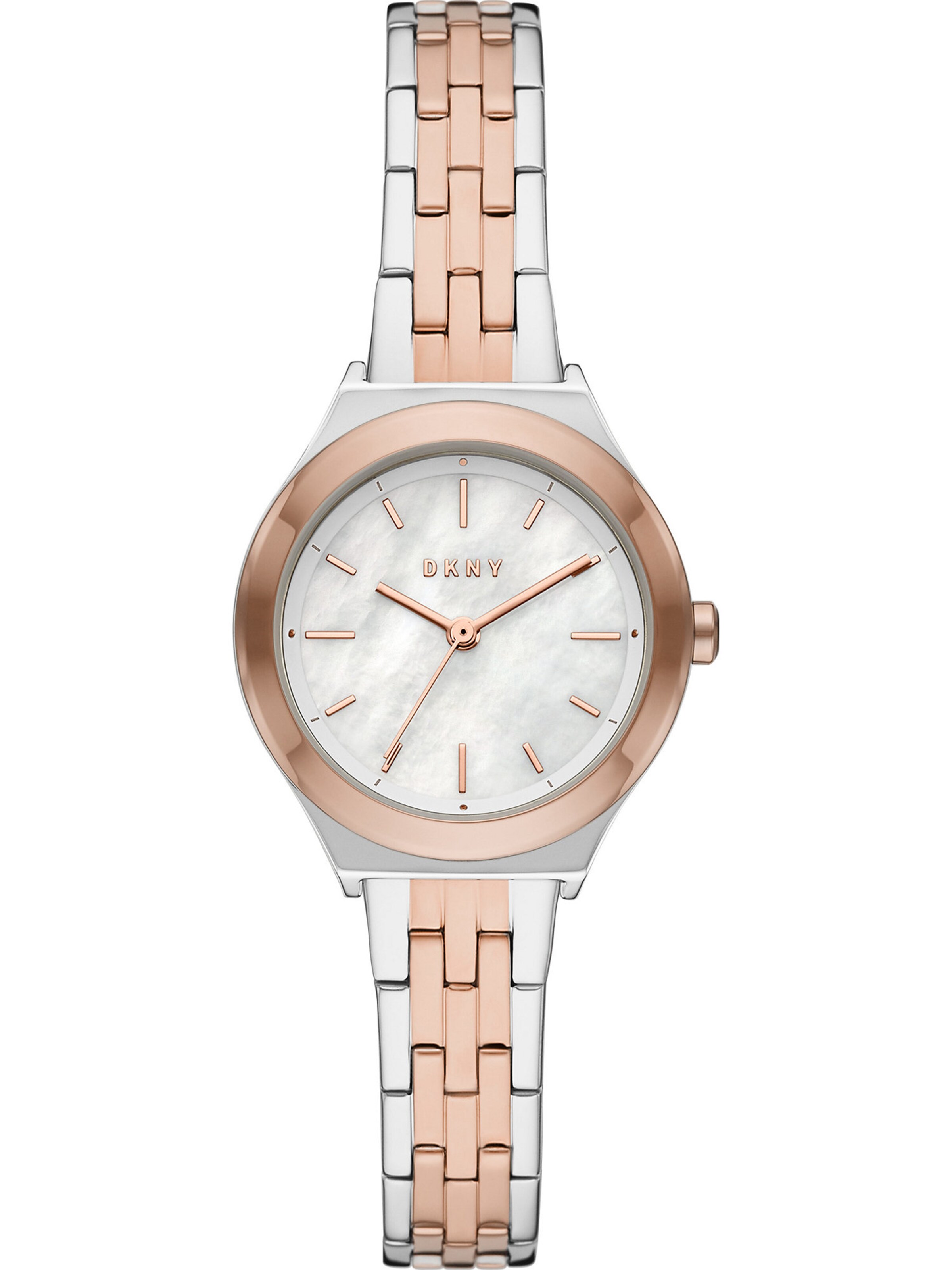 DKNY Analoog horloge in Zilver: voorkant