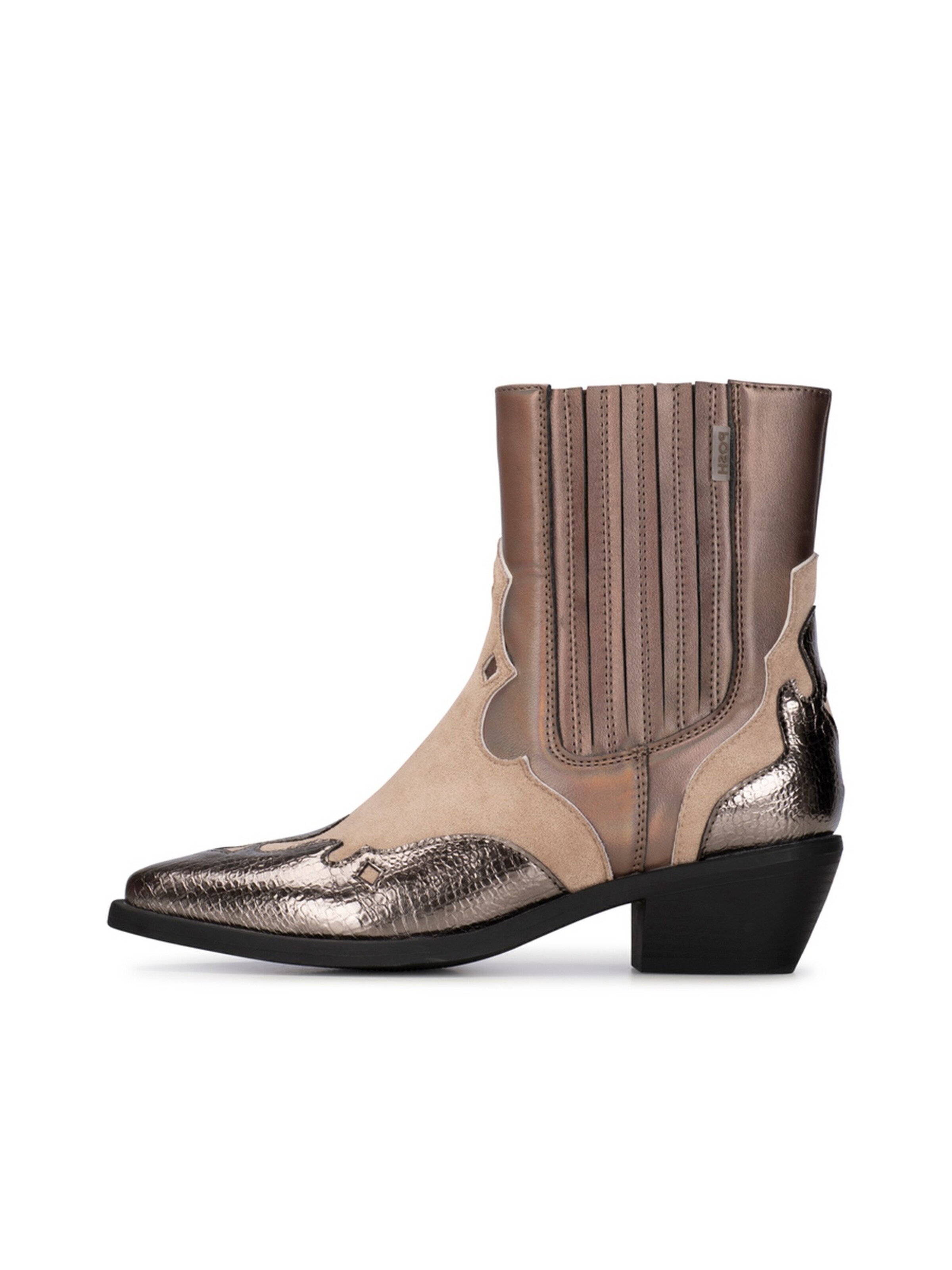 POSH by Poelman Boots 'Roxi' in Brown: front