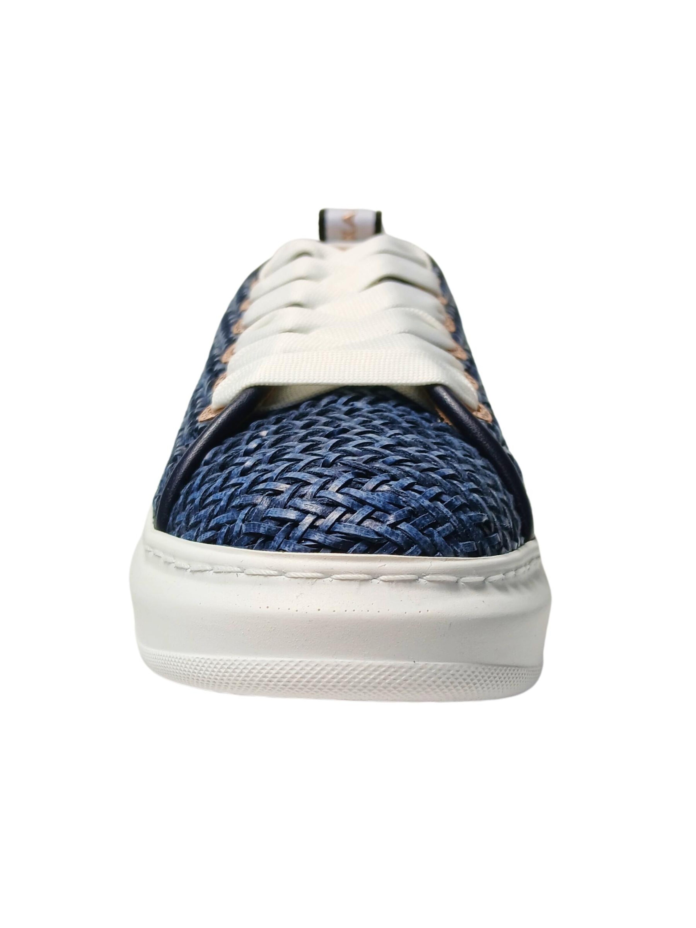 Baskets basses Alexander Smith en bleu