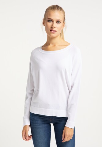 Pull-over usha BLUE LABEL en blanc : devant