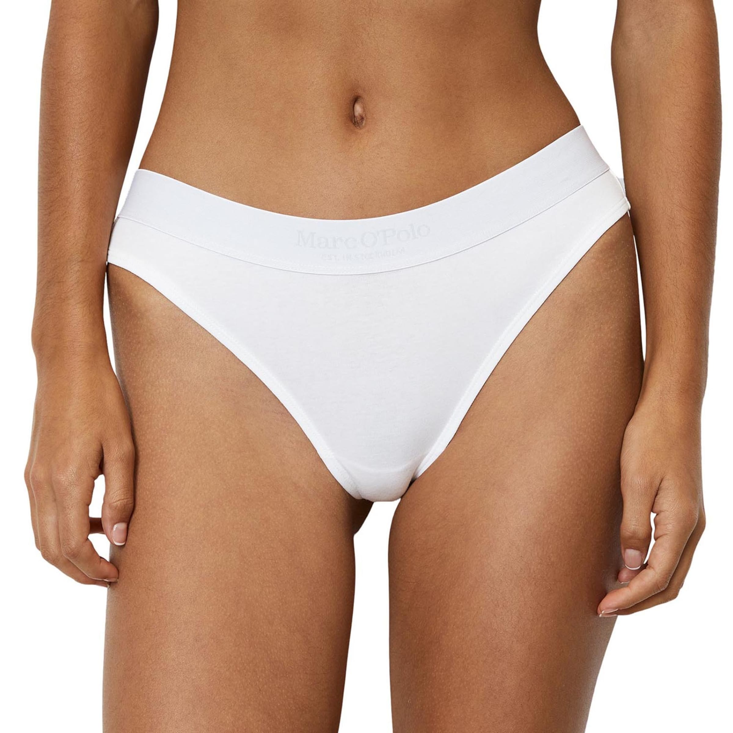 Marc O'Polo Stringi w kolorze czarny: przód