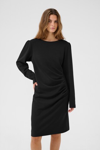 KAREN BY SIMONSEN Jurk 'Meko' in Zwart: voorkant