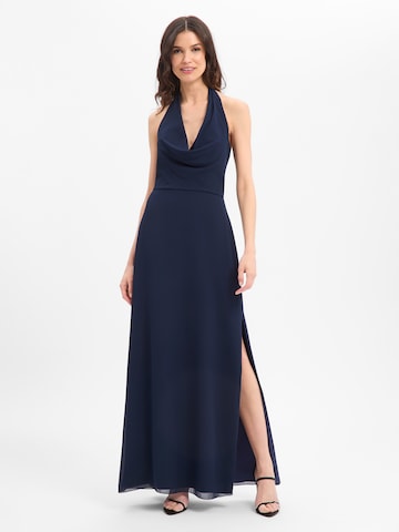 Robe Laona en bleu : devant