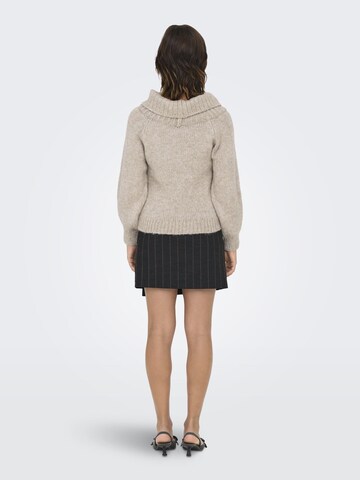 ONLY - Jersey en marrón