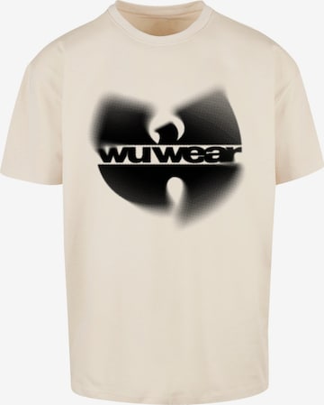 Mister Tee Shirt 'WU Wear' in Beige: front