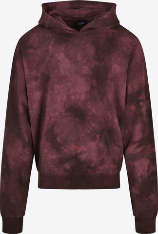 Sweat-shirt Urban Classics en rouge : devant