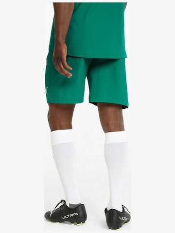 regular Pantaloni sportivi 'Puma Teamfinal Shorts' di PUMA in verde