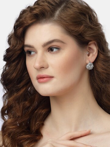 Boucles d'oreilles 'Wilmaette' AVANT-GARDE PARIS en argent : devant