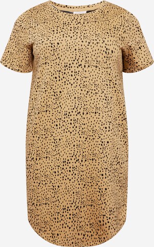 ONLY Carmakoma Dress 'KAYLEE' in Beige: front