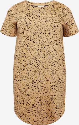 ONLY Carmakoma Dress 'KAYLEE' in Beige: front