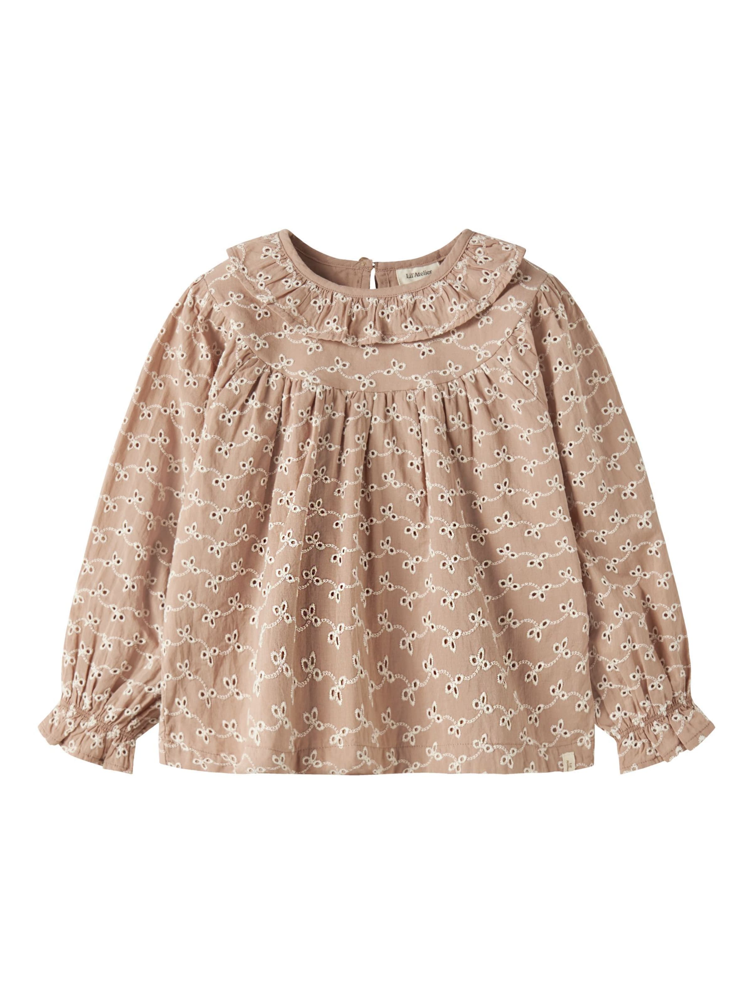 Camicia da donna Lil'Atelier di colore beige, Visualizzazione prodotti