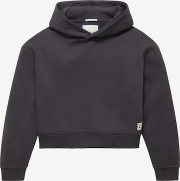 Sweat-shirt TOM TAILOR en gris : devant