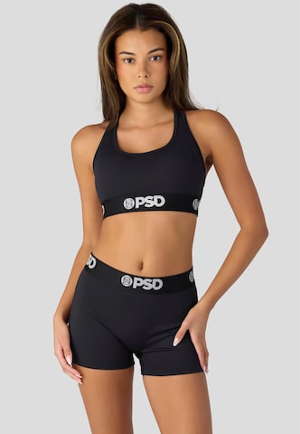 Bustino Reggiseno di PSD in nero: frontale