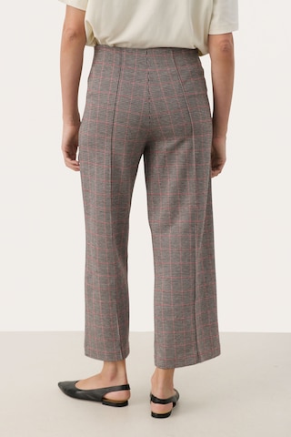 Part Two Wide leg Trousers 'LlisanPW' in Red