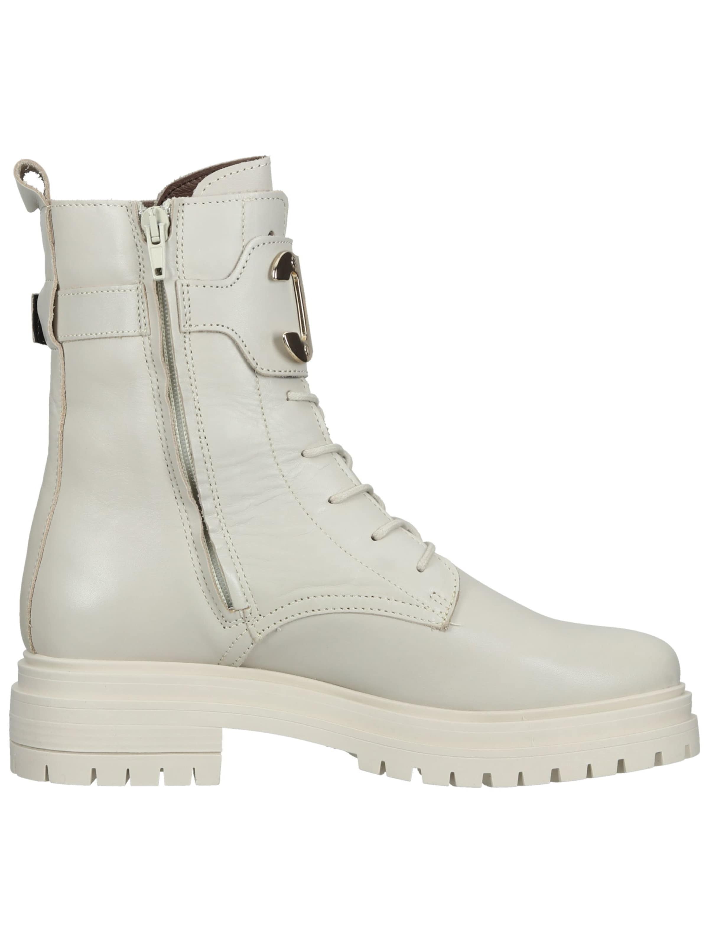 SCAPA Lace-up bootie in Beige