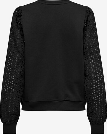 ONLY Sweatshirt 'DONNA' in Zwart