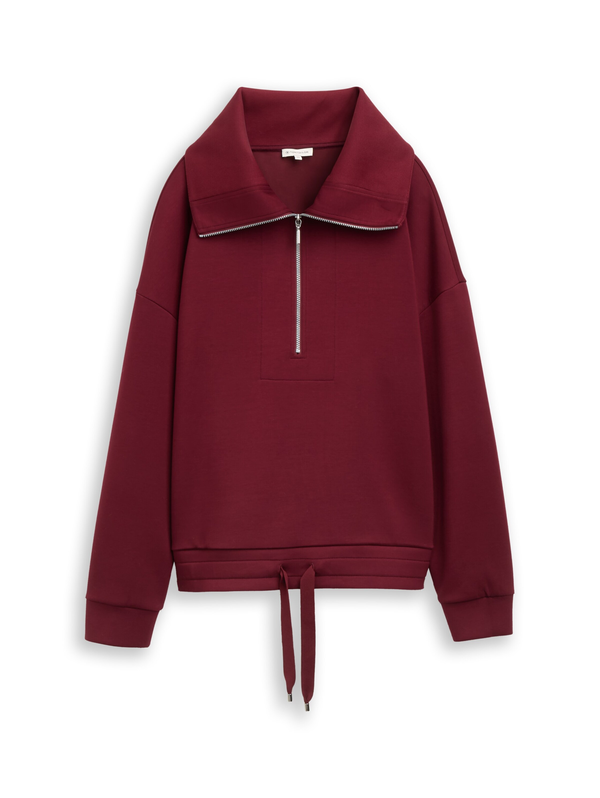 Felpa di TOM TAILOR in rosso: frontale