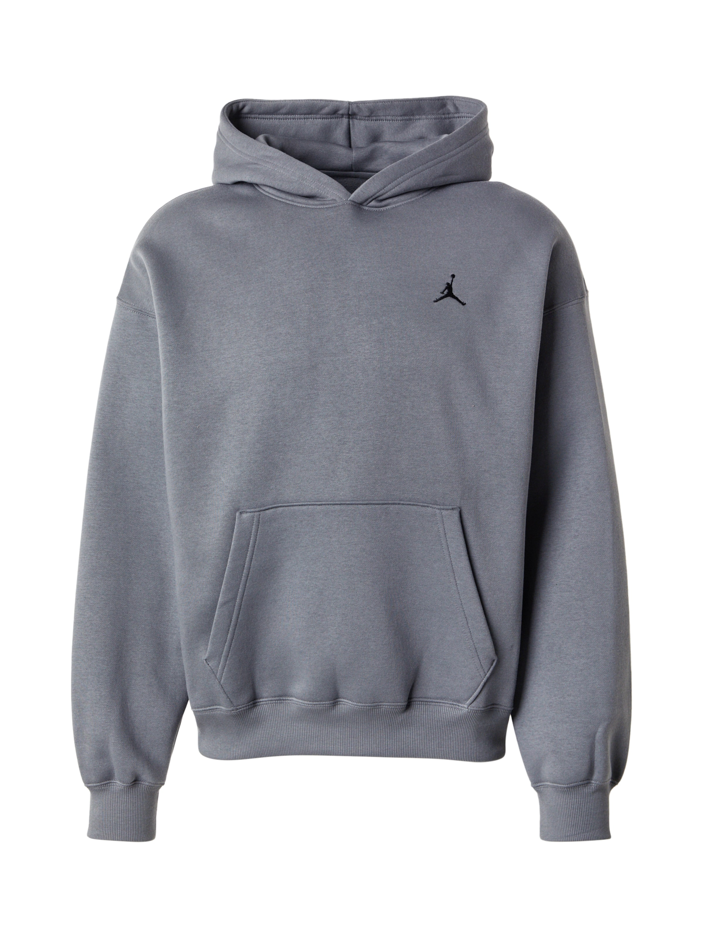 Jordan Свитшот 'BRK' в Серый: спереди