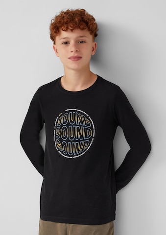 T-Shirt s.Oliver en noir : devant