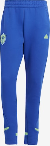 ADIDAS PERFORMANCE Slimfit Sporthose in Blau: predná strana